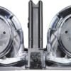 IVER JOHNSON MAGAZINE AR15 - 223 100RD DRUM BLK/CLEAR POLY