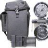 IVER JOHNSON MAGAZINE AR15 - 223 100RD DRUM BLK/CLEAR POLY