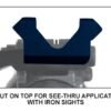 mtu016_see-thru-view.jpg UTG SCOPE MOUNT AK47 QD SIDE - MOUNT PICATINNY