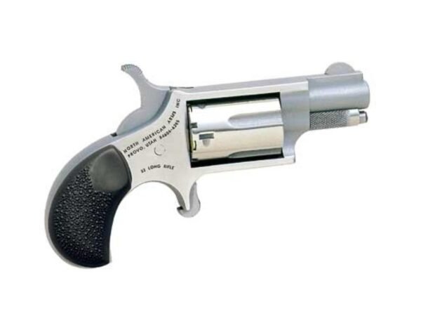 naa22llrgrc8b99.jpg NORTH AMERICAN ARMS MINI 22LR REV 1-5/8" SS RUBBER
