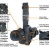 UTG HOLSTER SPECIAL OPS - TACTICAL LEG HOLSTER BLACK