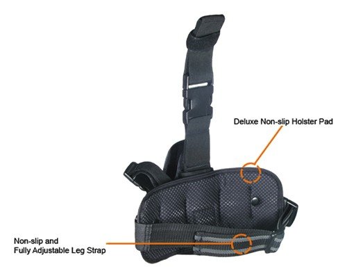 UTG HOLSTER SPECIAL OPS LEFT - HAND TACTICAL LEG HOLSTER BLK