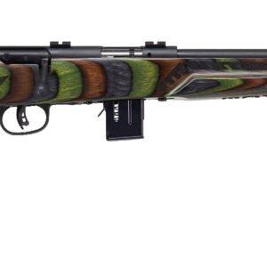SAVAGE ARMS 93 BOLT 17HMR BL/GRN 18" TB