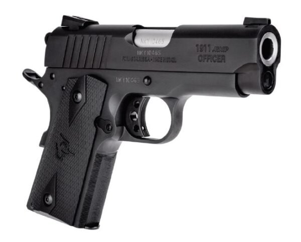 ta1-191101ofc.jpg TAURUS 1911 OFFICER 45ACP BK 3.5" AS
