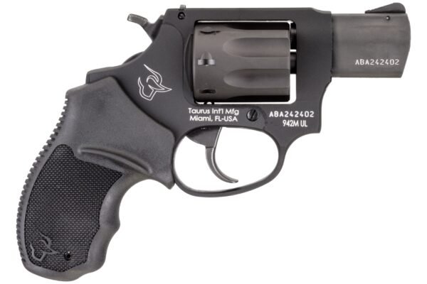 ta942mb2ul2a12.jpg TAURUS 942 ULT LT 22MAG BK/BK 2" 8RD