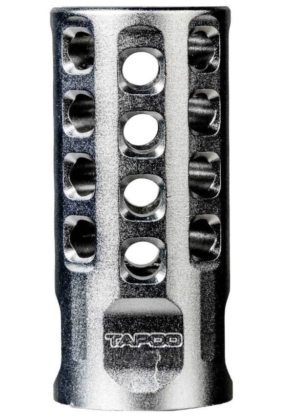 tap2201077be.jpg TAPCO 10/22 MUZZLE BRAKE SLVR