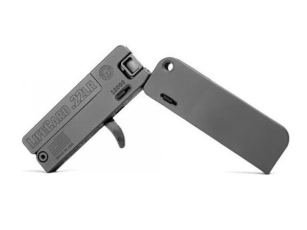 tflc1psg8792.jpg TRAILBLAZER FIREARMS LIFECARD POLY 22LR BLACK/GREY#