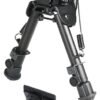 tlbp78q.jpg UTG BIPOD TACTICAL OP 5.9-7.3" - PICATINNY MOUNT W/STUD ADAPTER