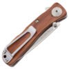 twi17cp_closedjpg.jpg SOG KNIFE TWITCH II - SATIN POLISH WOOD HANDLE