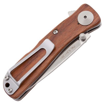 twi17cp_closedjpg.jpg SOG KNIFE TWITCH II - SATIN POLISH WOOD HANDLE