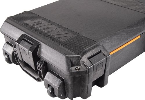 vcv800_end.jpg PELICAN VAULT DOUBLE RIFLE - CASE W/ WHEELS/FOAM 53" BLACK