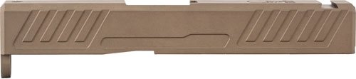 zggpspg43v1fde_left.jpg GREY GHOST PREC FOR GLOCK 43 - SLIDE V1 FLAT DARK EARTH