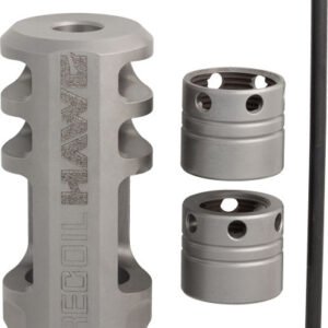 1293083.jpg BROWNING RECOIL HAWG MUZZLE - BRAKE SILVER COLLARS & TOOL