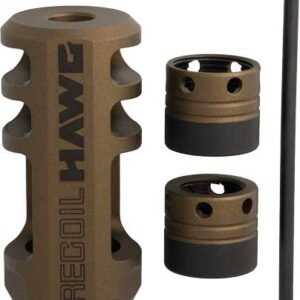1293089.jpg BROWNING RECOIL HAWG MUZZLE - BRAKE SMOKED BRONZE W/TOOL