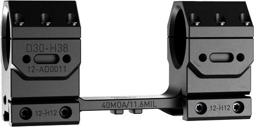 AD0011.jpg AUDERE SCOPE MOUNT ADVERSUS - 30MM 40MOA HIGH BLACK