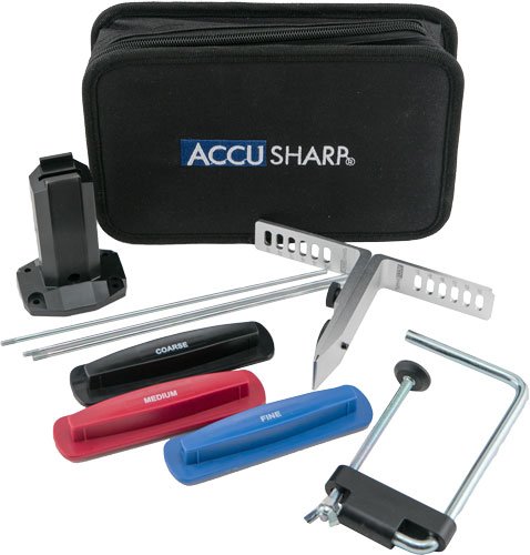 ACCUSHARP 3-STONE PRECISION - KNIFE SHARPENING KIT W/CASE