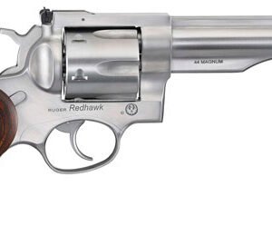 G5043.jpg RUGER REDHAWK 44 REM MAG 5.5" - STAINLESS WOOD ADJUSTABE