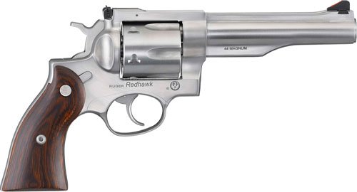 G5043.jpg RUGER REDHAWK 44 REM MAG 5.5" - STAINLESS WOOD ADJUSTABE