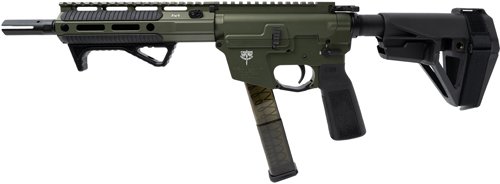 GFX9P8EODG_LEFT.jpg FREEDOM ORDNANCE FX9 ELITE - PISTOL 8" 31RD SBA5 BRACE
