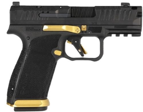 GHG8693GN.jpg CANIK METE MC9 PRIME 9MM 3.65" - OR NS 2-17RD BLACK/GOLD TALO