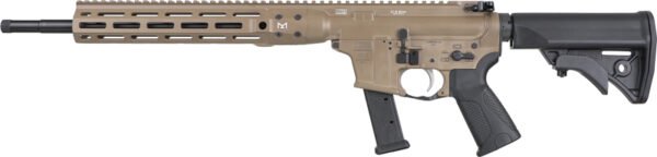 GICR9CK16_LEFT.jpg LWRC IC NINE CARBINE 9MM 16" - 27RD MAG FLAT DARK EARTH