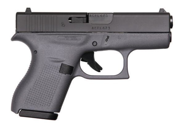 GLUI4250201GF.jpg GLOCK G42 G3 GRAY 380ACP 6+1 3.25 #