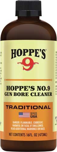 H916.jpg HOPPES #9 GUN BORE CLEANER - 16OZ BOTTLE
