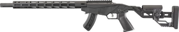 g8405_left.jpg RUGER PRECISION RIMFIRE 22WMR - 18" THREADED BBL MATTE 9-SHOT