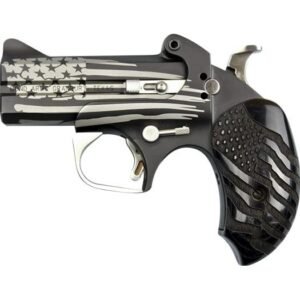 https3A2F2Fmedia.chattanoogashooting.com2Fimages2Fproduct2FBEBAOGPB2FBEBAOGPB-1.jpg Bond Arms Old Glory Handgun .45/410 2rd Capacity 3.5" Barrel Black Flag Black Driving Holster