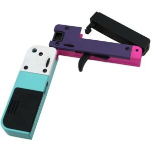 Lifecard .22LR: Ultra-Compact and Discreet Pocket Pistol for Tactical EDC LifeCard Handgun .22 LR Single Shot 2.5" Barrel Confetti Aluminum Frame
