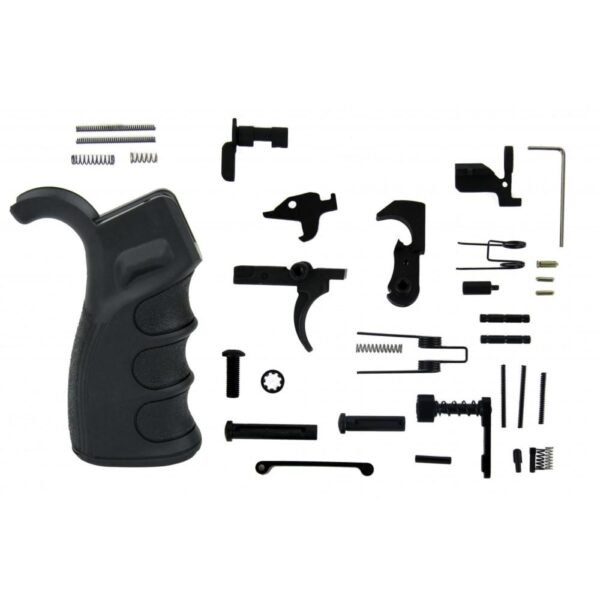 https3A2F2Fmedia.chattanoogashooting.com2Fimages2Fproduct2FEFLPK02B3082FEFLPK02B308_1.jpg TacFire AR-10 Lower Parts Kit - Black