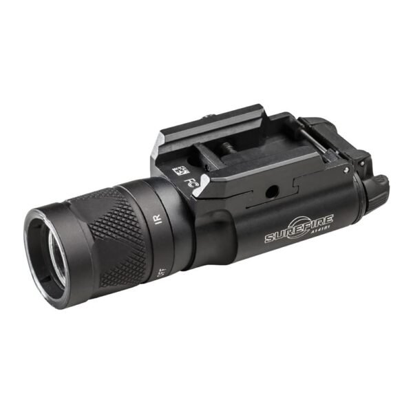 https3A2F2Fmedia.chattanoogashooting.com2Fimages2Fproduct2FFHX300VB2FFHX300VB.jpg Surefire X300V-B Infrared and White LED Handgun Weapon Light with T-Slot Mounting System 350 Lumens Black