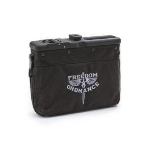 https3A2F2Fmedia.chattanoogashooting.com2Fimages2Fproduct2FFQFM9A852FFQFM9A85-1.jpg Freedom Ordnance FM-9/FM-9D 150rd Belt Bag Black