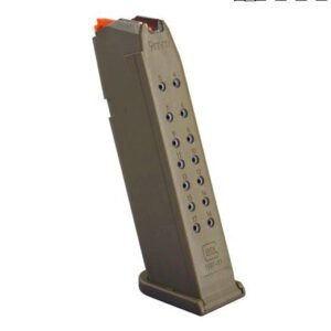 https3A2F2Fmedia.chattanoogashooting.com2Fimages2Fproduct2FGL474592FGL47459.jpg Glock Gen5 Factory Magazine G17 G17L G19 G19X G26 G34 9mm Luger - Flat Dark Earth 17/rd