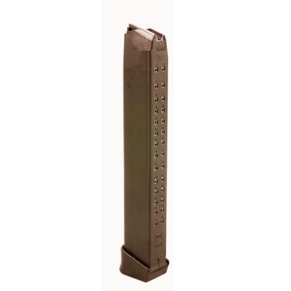 https3A2F2Fmedia.chattanoogashooting.com2Fimages2Fproduct2FGL474632FGL47463_1.jpg Glock Gen5 Factory Magazine for G17 G17L G19 G19X G26 G34 FDE 9mm Luger 33/rd
