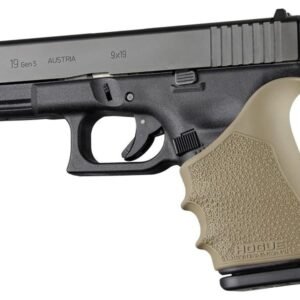 https3A2F2Fmedia.chattanoogashooting.com2Fimages2Fproduct2FHA170532FHA17053.jpg Hogue HandAll Beavertail Grip Sleeve Glock 19 23 32 38 Gen 1-2-5 Flat Dark Earth
