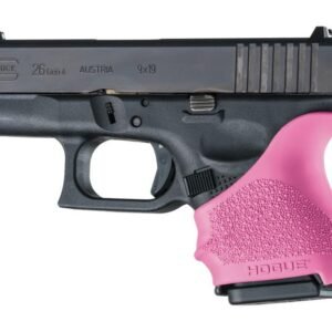https3A2F2Fmedia.chattanoogashooting.com2Fimages2Fproduct2FHA186072FHA18607.jpg Hogue HandAll Beavertail Grip Sleeve Glock 26/27-Pink