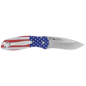 https3A2F2Fmedia.chattanoogashooting.com2Fimages2Fproduct2FKW1670USA2FKW1670USA-1.jpg Kershaw Blur Folding Knife 3-2/5" Drop Point Blade USA Flag