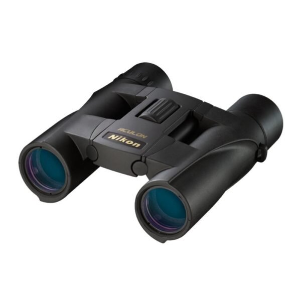 https3A2F2Fmedia.chattanoogashooting.com2Fimages2Fproduct2FNK82632FNK8263-1.jpg Nikon Aculon A30 Binoculars 10x25mm Black with Neck Strap Case & Lens Covers