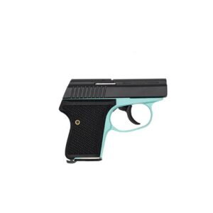 https3A2F2Fmedia.chattanoogashooting.com2Fimages2Fproduct2FSKLWS380REBLUEW2FSKLWS380REBLUEW1.jpg Seecamp LWS-380 Handgun 380 Auto 6rd Magazine 2" Barrel DAO Robin's Egg Blue Black Grip
