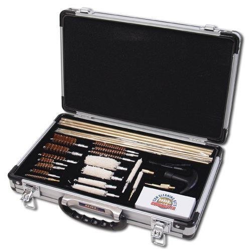 https3A2F2Fmedia.chattanoogashooting.com2Fimages2Fproduct2FVRUGC76C2FVRUGC76C.jpg DAC Technologies Universal 35-Piece Deluxe Cleaning Kit - Aluminum Case