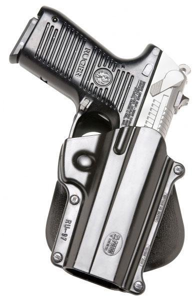 https3A2F2Fmedia.chattanoogashooting.com2Fimages2Fproduct2FXGRU972FXGRU97_1.jpg Fobus Standard Paddle Holster for Ruger P90|Ruger P94 Black Right Hand