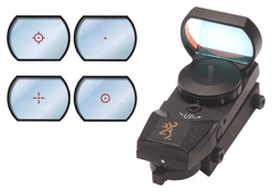 1290230.gif BROWNING BUCK MARK REFLX SIGHT - 4-RETICLES MATTE BLACK