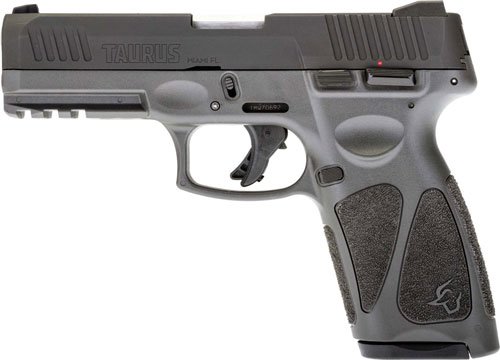 G1G3B941G_LEFT.jpg TAURUS G3 9MM 17-SHOT 3-DOT - ADJ. GREY/BLACK POLYMER