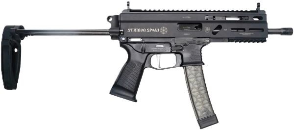 G850003223124.jpg GRAND POWER STRIBOG SP9A3 9MM - 8" 30RD MAG TAILHOOK BRACE BLK