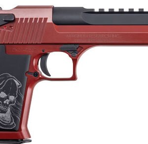 GDE50CRBR.jpg DESERT EAGLE MARK XIX 50AE 6" - CRIMSON RED GRIM REAPER GRIPS