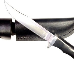 RUK0078CS_1.jpg RUKO FIXED BLADE HUNTING KNIFE - 3.78" ABS HANDLE CLAMSHELL