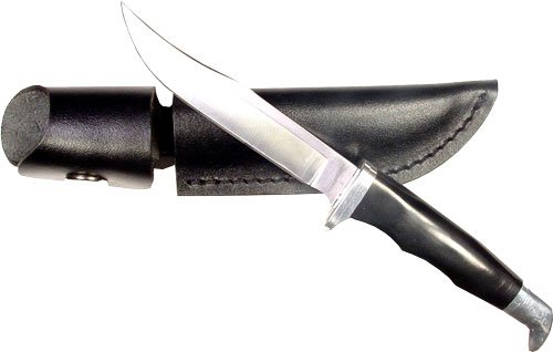 RUK0078CS_1.jpg RUKO FIXED BLADE HUNTING KNIFE - 3.78" ABS HANDLE CLAMSHELL