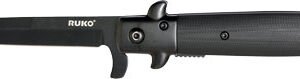 RUK0184BKCS.jpg RUKO FOLDER BLACKOUT SPRING - ASSIST 4" G10 CLAMSHELL