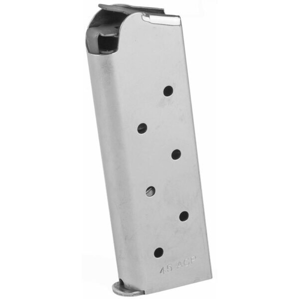 https3A2F2Fmedia.chattanoogashooting.com2Fimages2Fproduct2FCXSP579991RP2FCXSP579991RP-1.jpg Colt 1911 Defender/Officer Handgun Magazine Stainless Steel .45 ACP 7/rd
